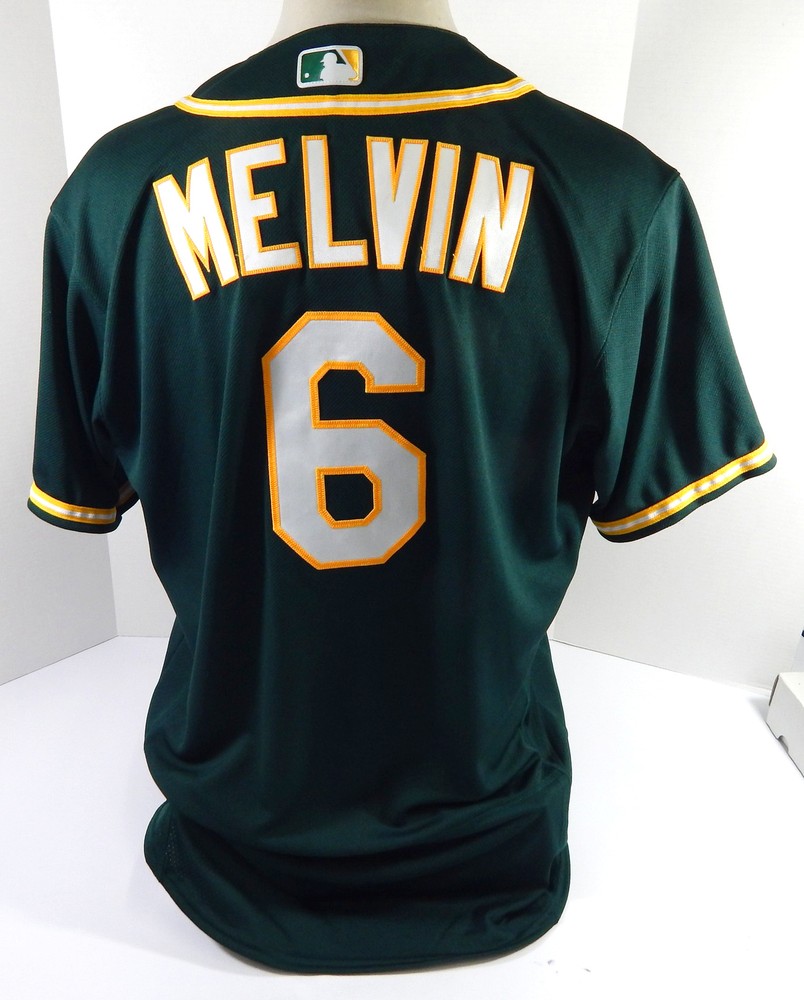 2020 Oakland Athletics Bob Melvin #6 Game Issued Dark Green Jersey 48 DP48675