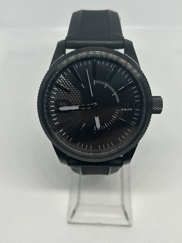 Diesel Men's Rasp Black Dial Watch - DZ1807