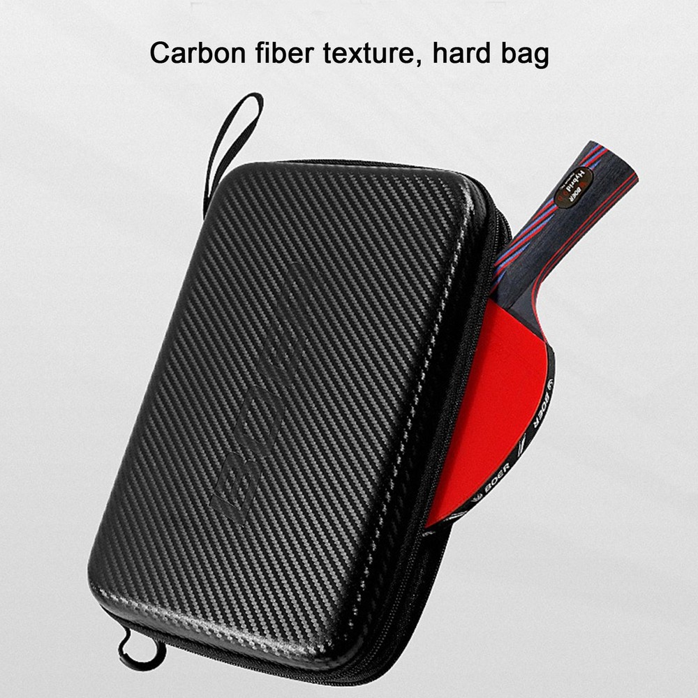 Portable Hard Protective Table Tennis Racket Case Bag Ping Pong Bat Padd Cover