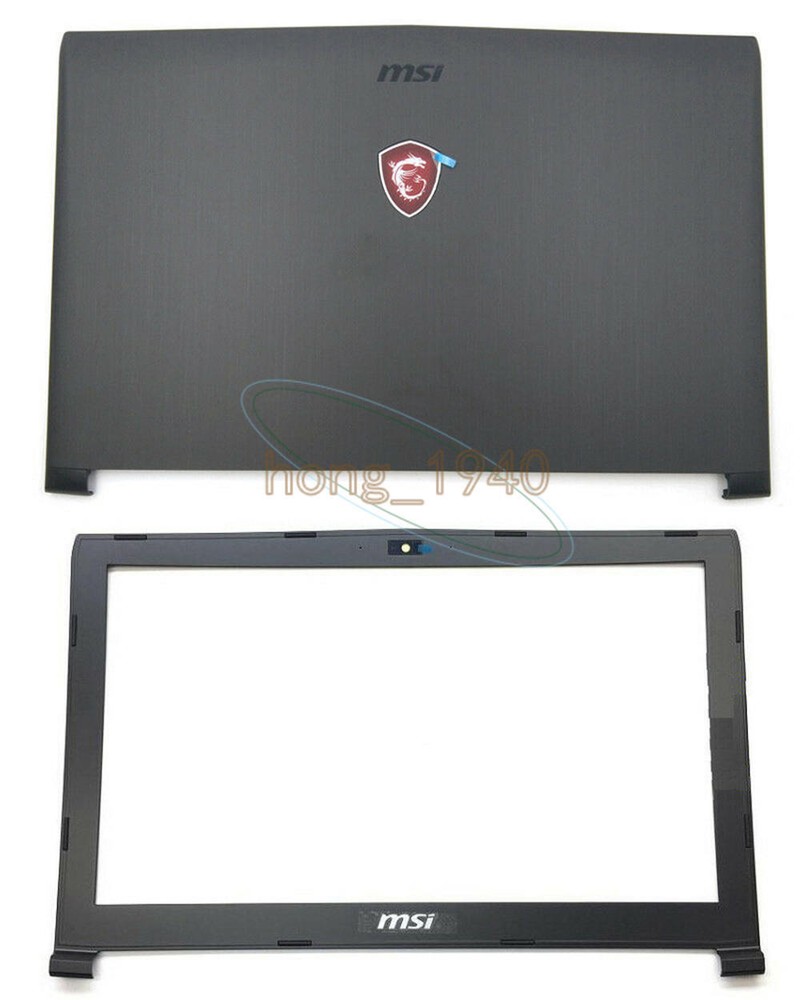 New for MSI GP62 MS-16J3 GP62MVR MS-16JB GP62M LCD Back Cover & LCD Front Bezel