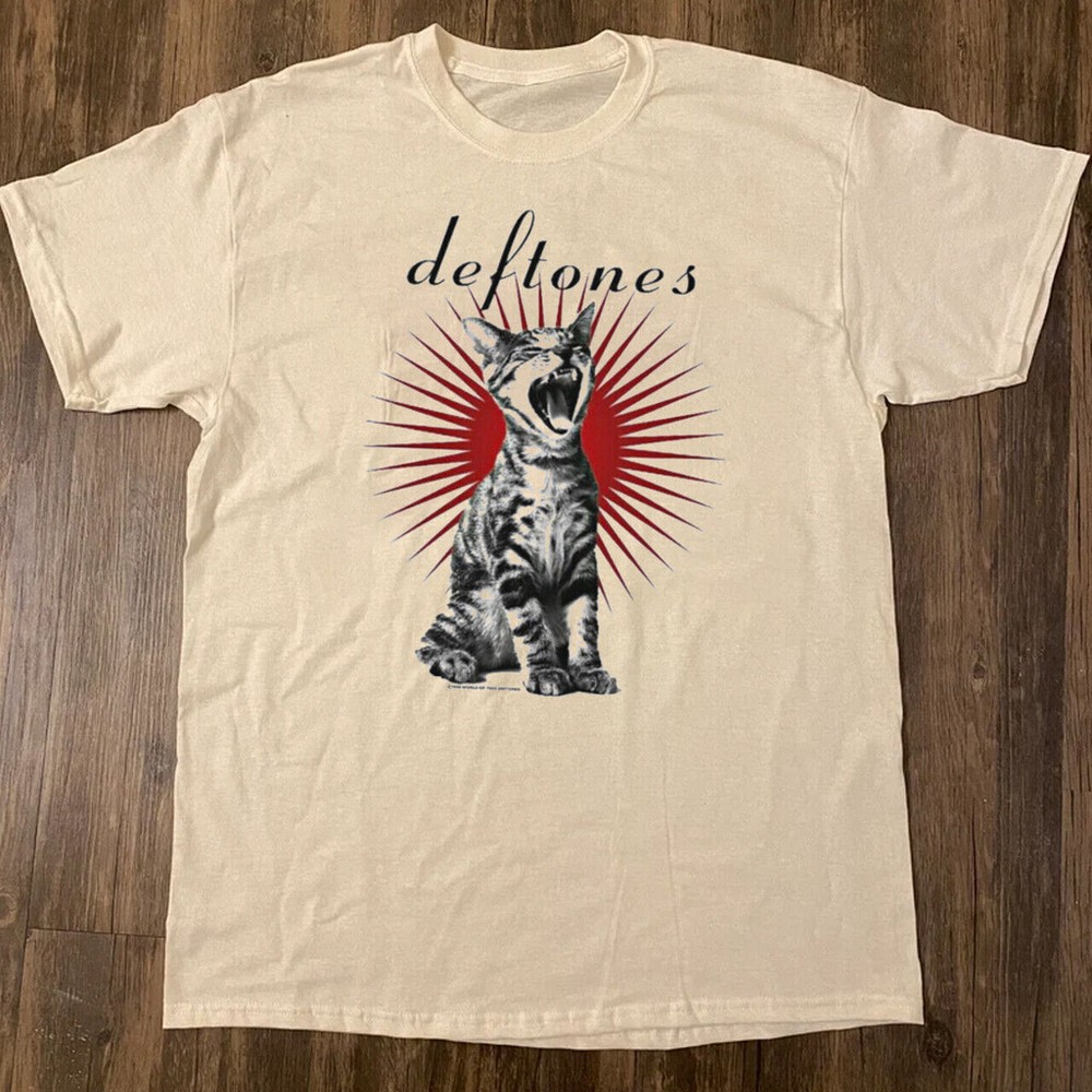 Vintage Deftones Band White Tee Shirt - Sizes S to 4XL - Perfect Gift