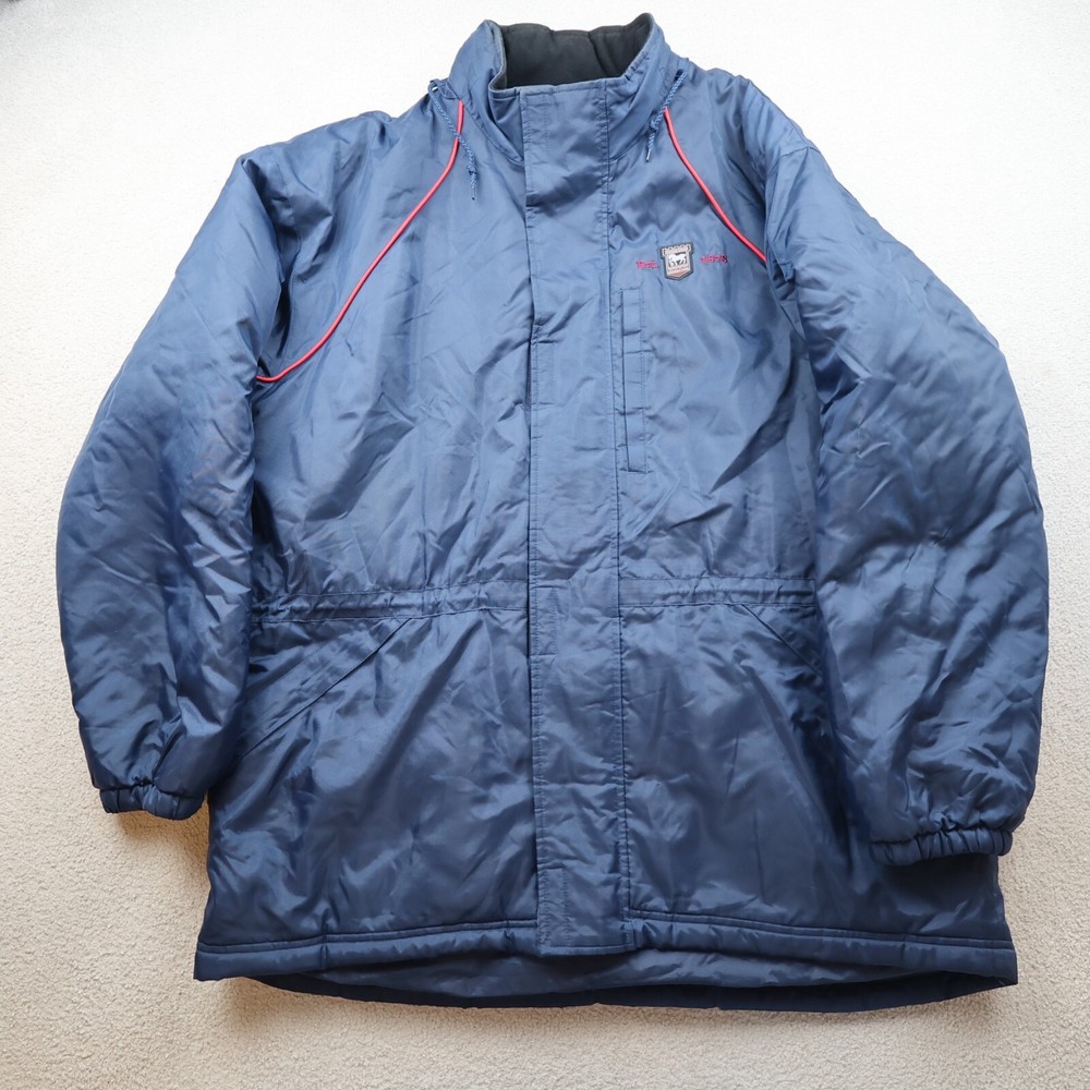 Ipswich City Large Blue Fleece Padded Winter Training Jacket