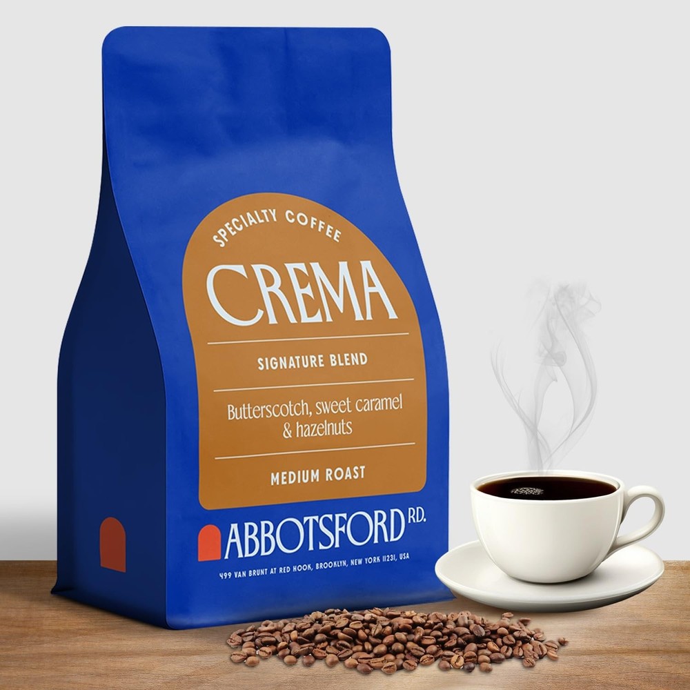 Crema Coffee Whole Bean Arabica Medium Roast Specialty Coffee Beans