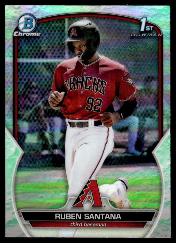 2023 Bowman Chrome Lunar Ruben Santana Diamondbacks Prospect #BCP-42