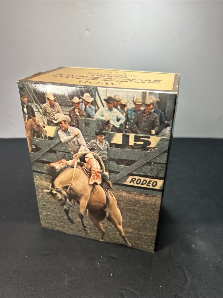Avon Amber Cowboy Riding Bucking Bronco Horse 8