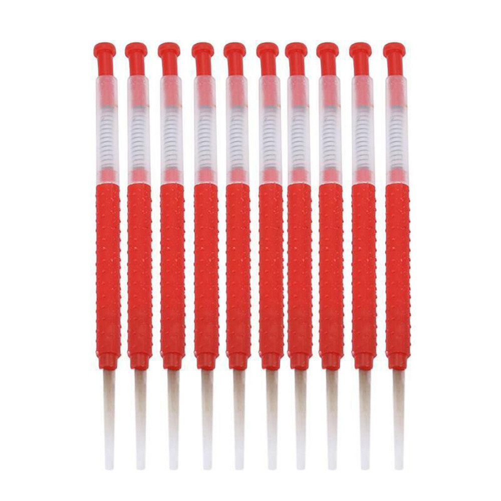 10X Herramientas de injerto en movimiento de apicultura Aguja Equipo de cría de abejas Herramientas de alimentación-image