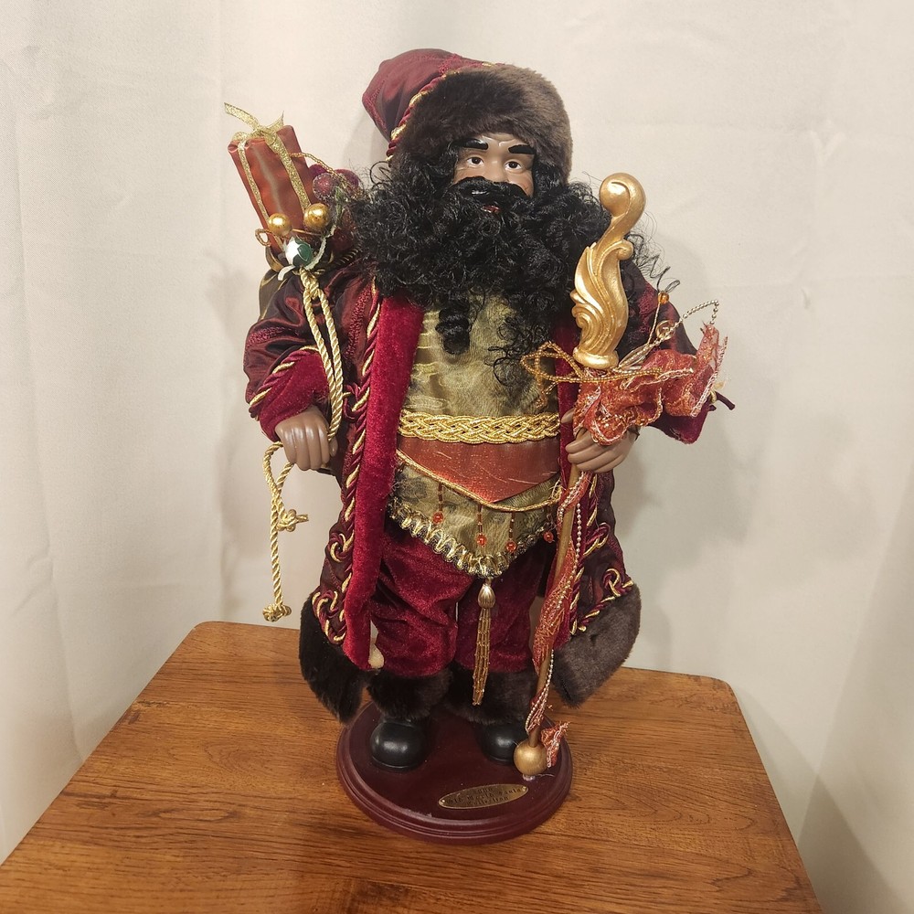 African American Black Santa Claus Figure 18