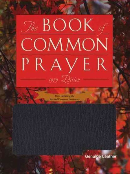 Book of Common Prayer Personal Genuine Leather Black, Paperback, Brand New, F...