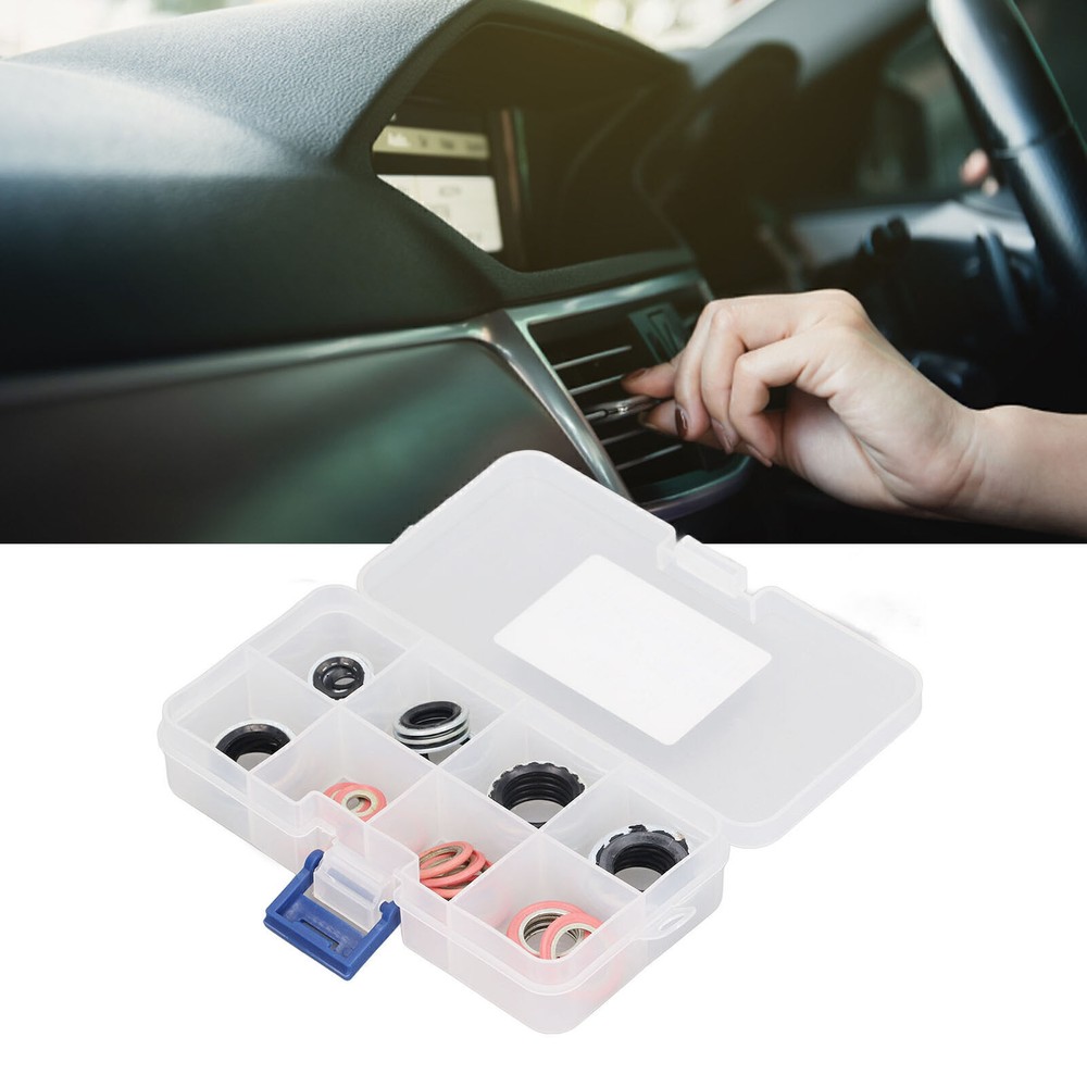 40PCs Air Conditioner System Seal O Ring Air Conditioning Gasket Kit AC Compress