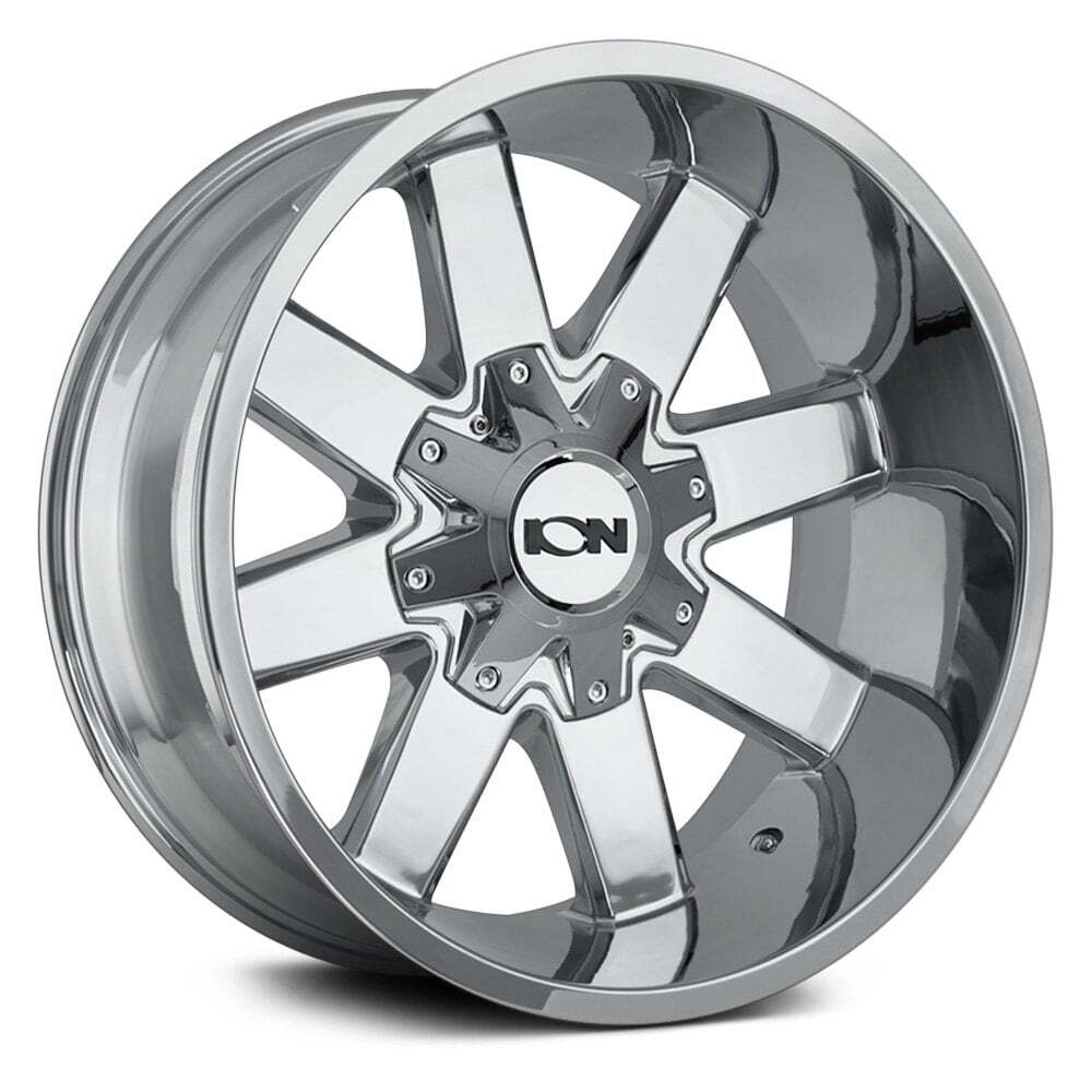 Ion Alloy 141 Wheel 20x9 (18, 5x139.7, 110) Chrome Single Rim