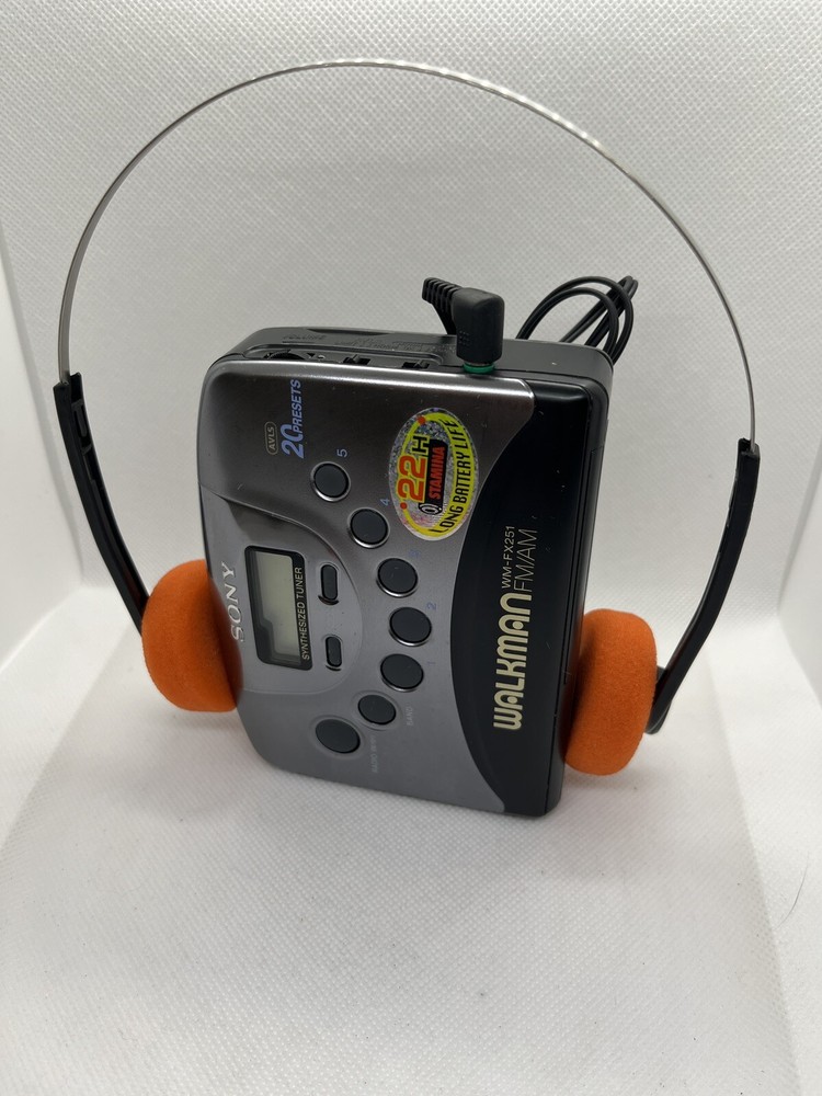 Sony Walkman WM-FX251 FM/AM Cassette Player