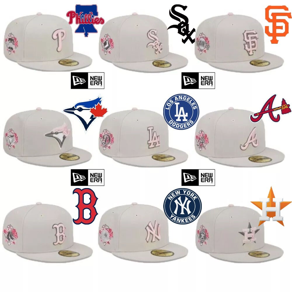 2023 Mother's Day Grey Era 59FIFTY Fitted Cap - 5950 New Baseball cap