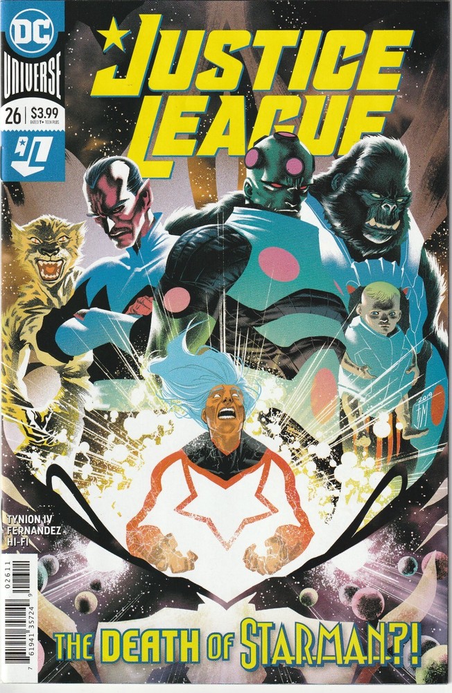 Justice League #26 Cover A Near Mint 2018 DC Series Issue N2