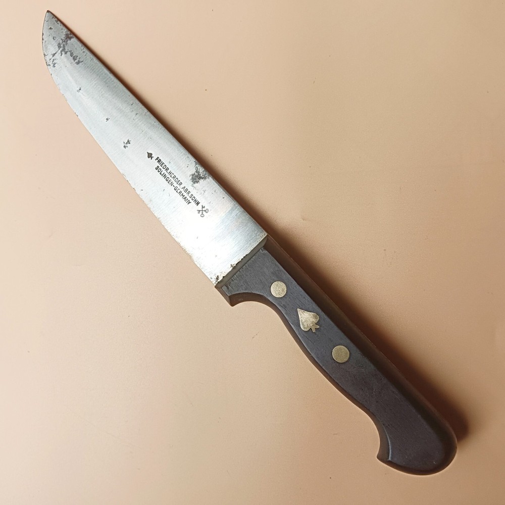 Friedr.Herder ABR. SOHN   Chef's Kitchen knife  Solingen-Germany 180mm-image