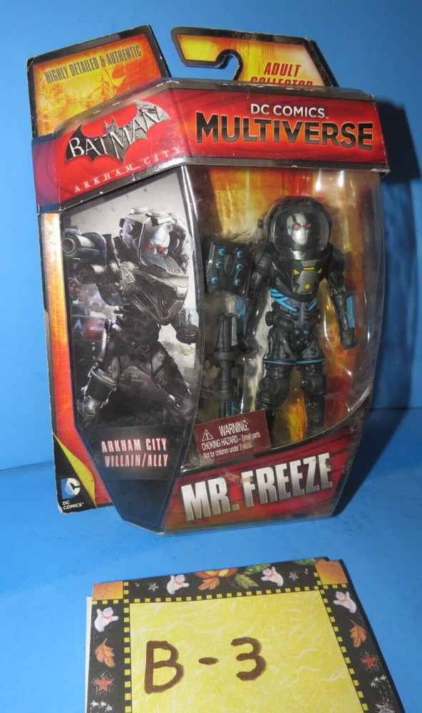 DC Comics Multiverse  Mattel Arkham City Mr. Freeze  3 3/4