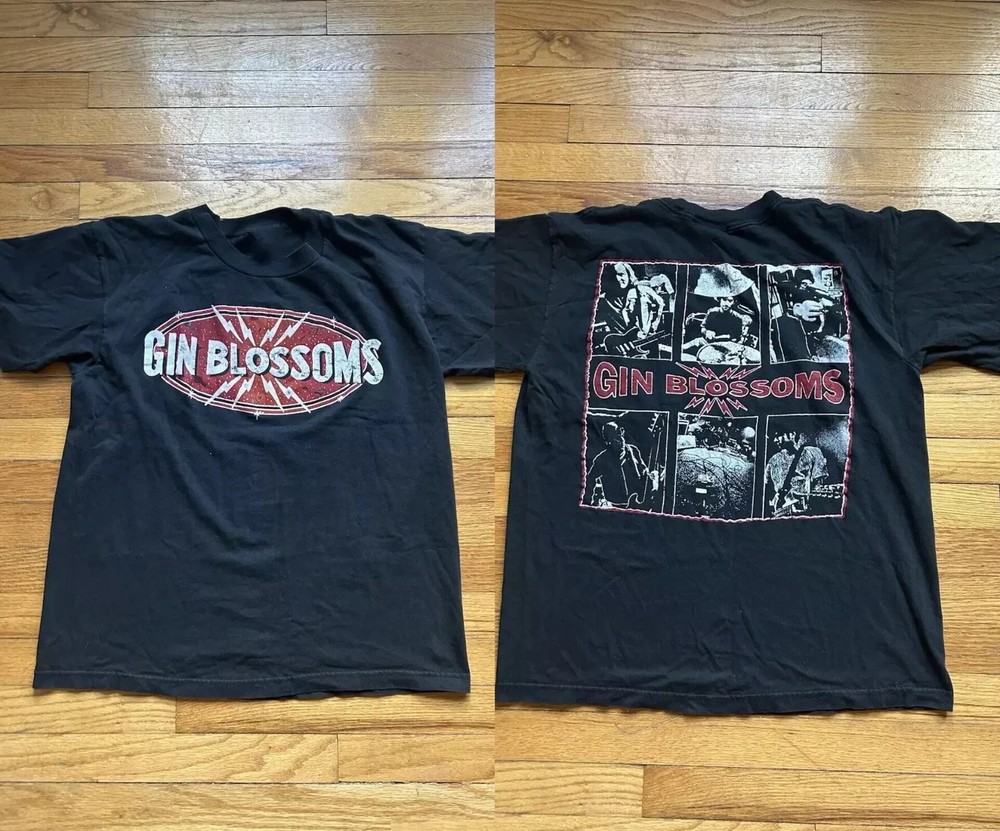 Gin Blossoms Band Tour 2 Sided T-Shirt Full Size S-3XL