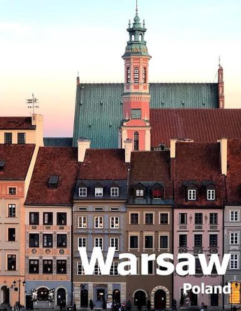 Warsaw Poland Coffee Table Photography Travel Book of Polish City Life