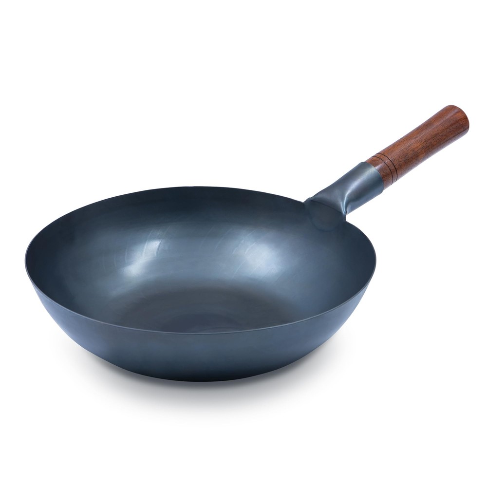 Carbon Steel frying pan, Carbon Steel skillet,Traditional Hand Hammered Wok P...