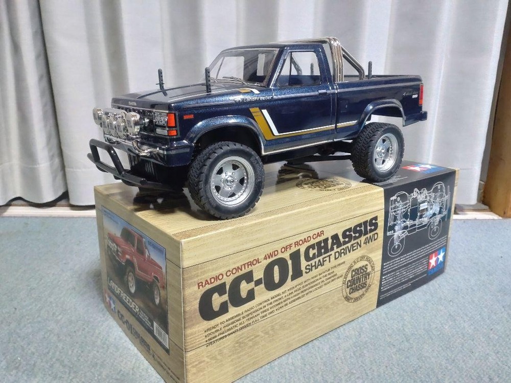 Tamiya CC-01 Land Freeder RC Off-Road Car Kit with DIY Chassis Assembly