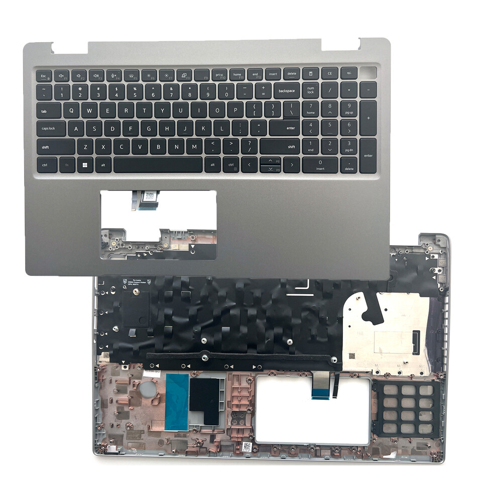 New 0P192K P192K For Dell Latitude 5531 Precision 3571 Palmrest Keyboard Backlit