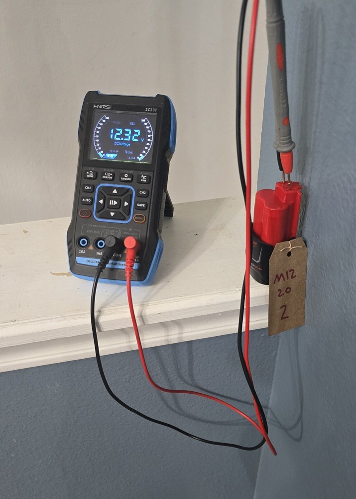 Milwaukee M12 Lithium-Ion 2.0 Battery - Red (48-11-2420)