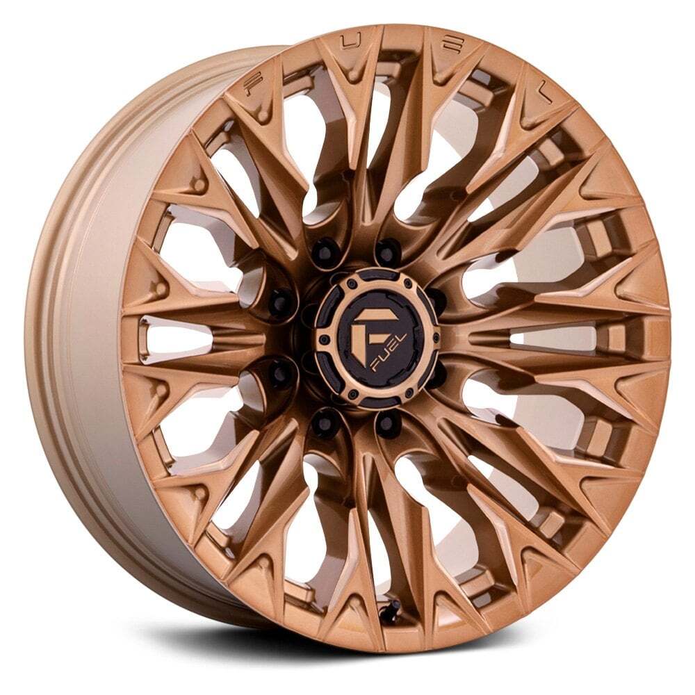 Fuel D805 FLAME 20x9 Bronze 8-Lug Wheels Set of 4 (8x165.1, 125.1)