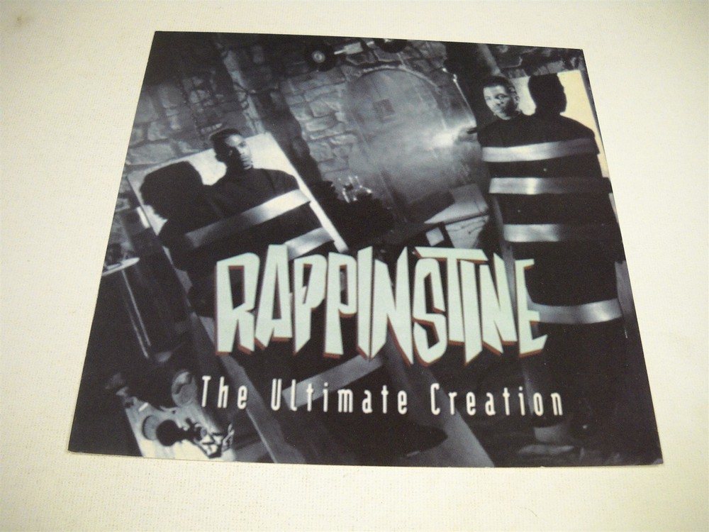 RAPPINSTINE The Ultimate Creation 2-sided Rap Hip-Hop PROMO DECORATOR FLAT