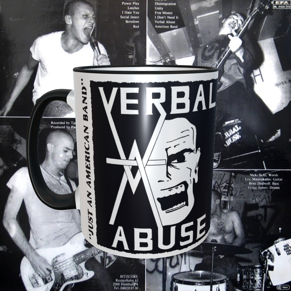 Verbal Abuse Just An American Band  11oz Coffee Mug NEW Dishwasher Safe