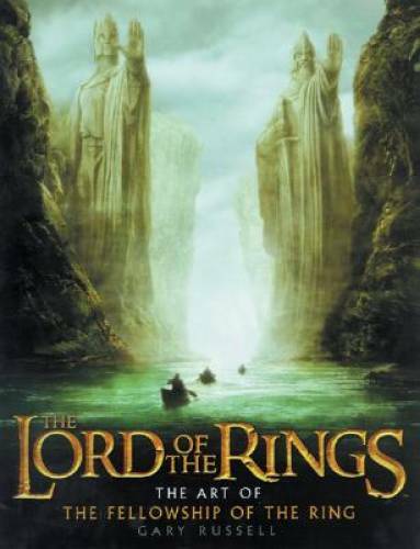 Explore The Art of The Fellowship of the Ring Hardcover with Lord of the Rings Illustrations in Good Condition