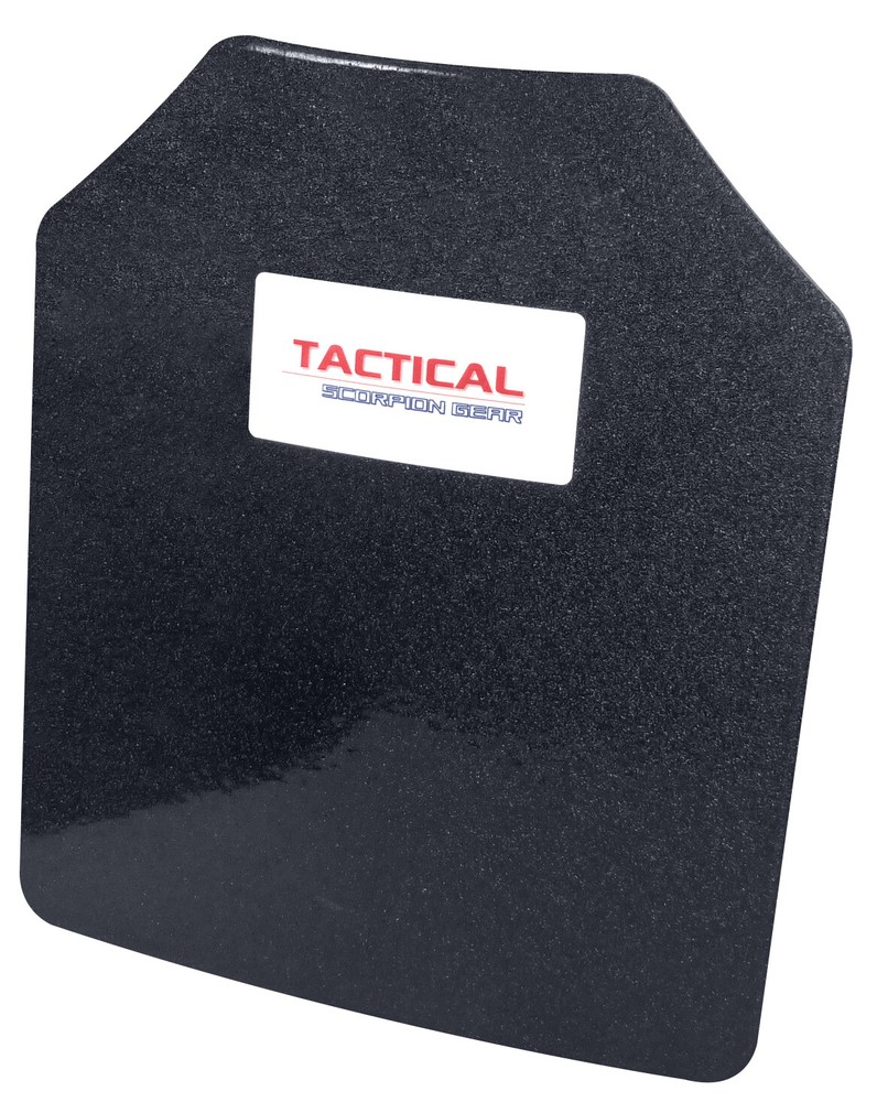 Tactical Scorpion Gear Level III AR500 Body Armor Plate Single 10