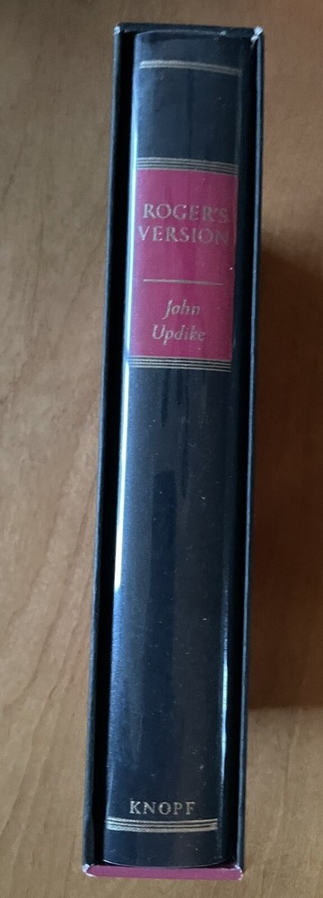 John Updike / Roger's Version Signed Limited 1st Edition 1986 #291