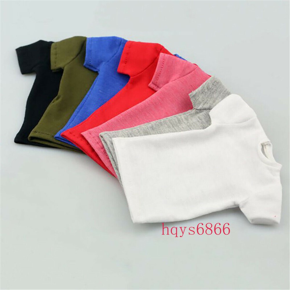 1/6 Long Sleeve T-shirt Top Clothes Model For 12