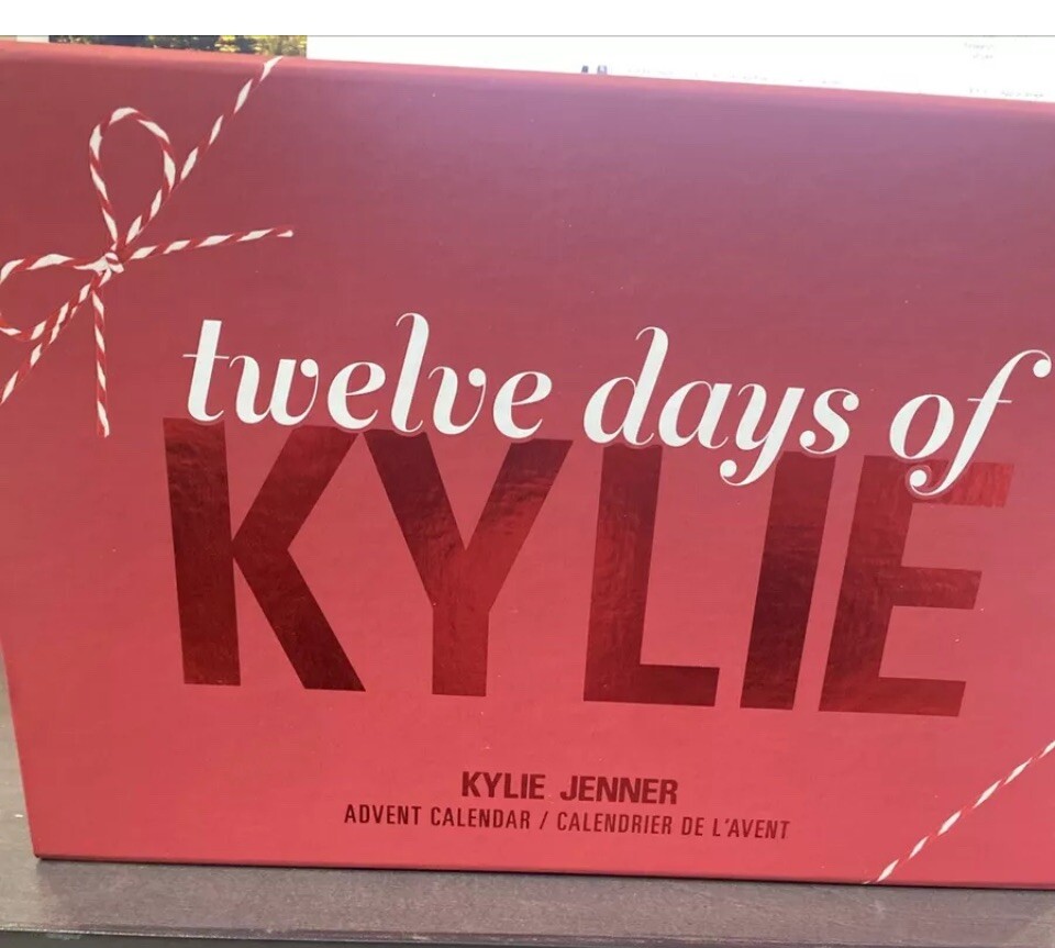 Kylie Cosmetics Advent Calendar Twelve Days of Christmas Makeup Skincare New