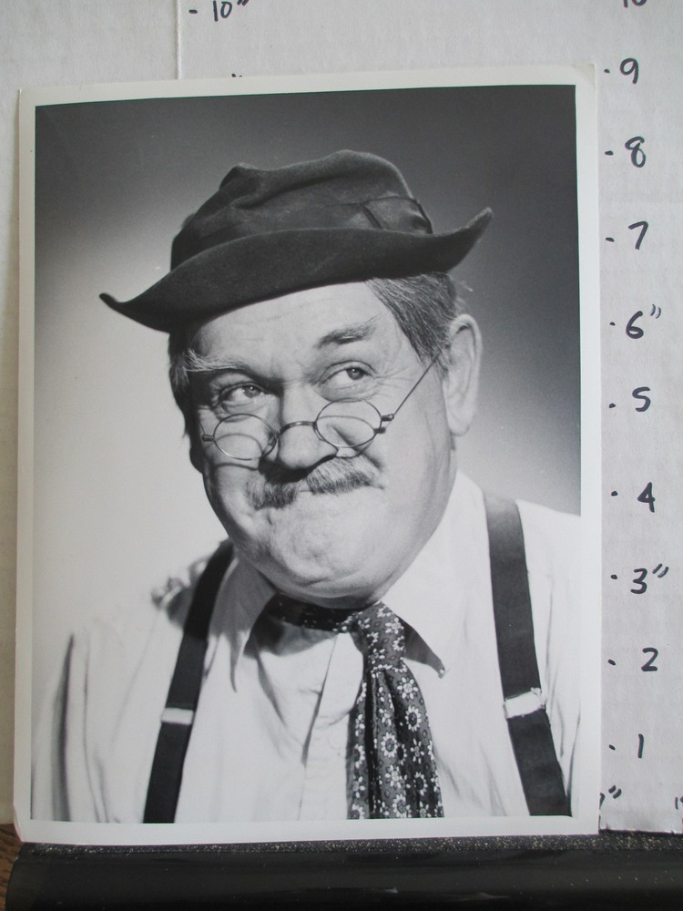 1961 NBC Tonight Show Jack Paar with Cliff Arquette as Charlie Weaver solo photo