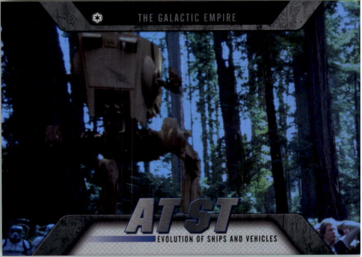 2016 Star Wars Evolution EV18 AT-ST Vehicles & Ships Trading Card