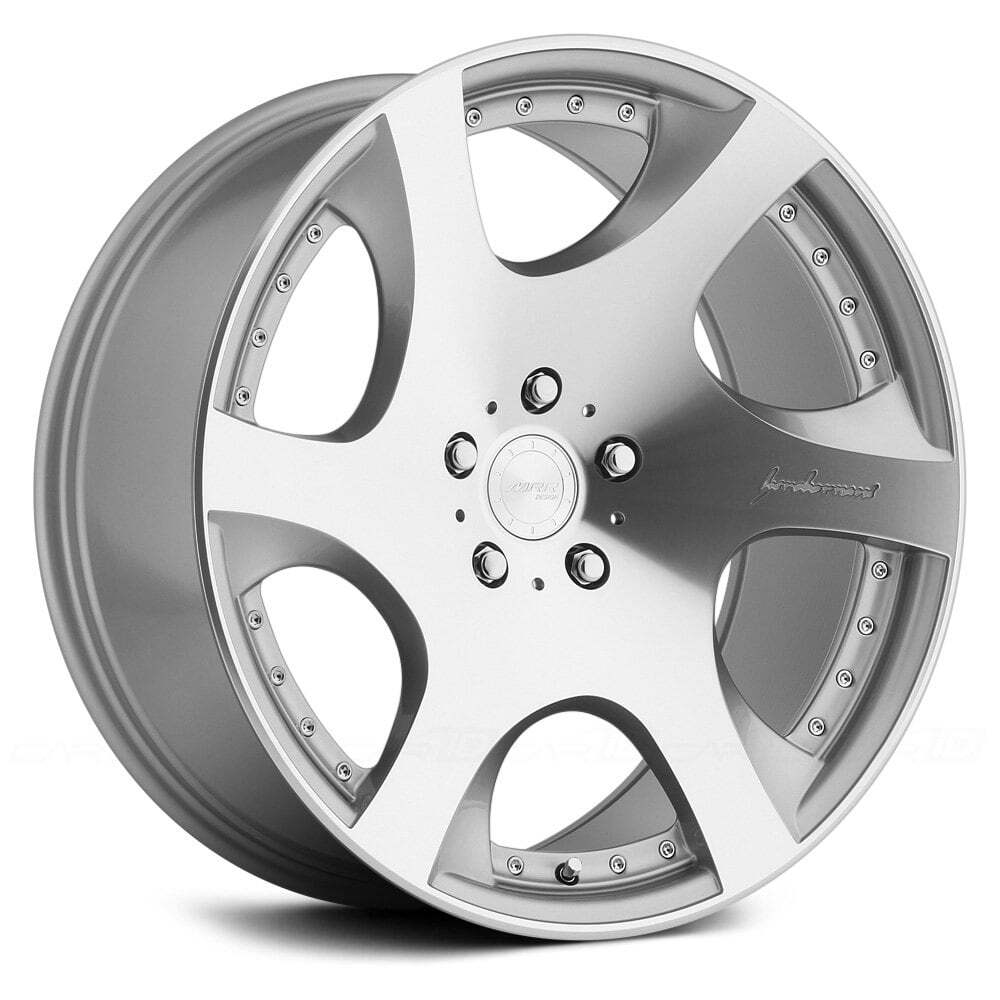 MRR VP3 19x8.5 Silver Wheels 5x114.3 73.1 Offset Set of 4