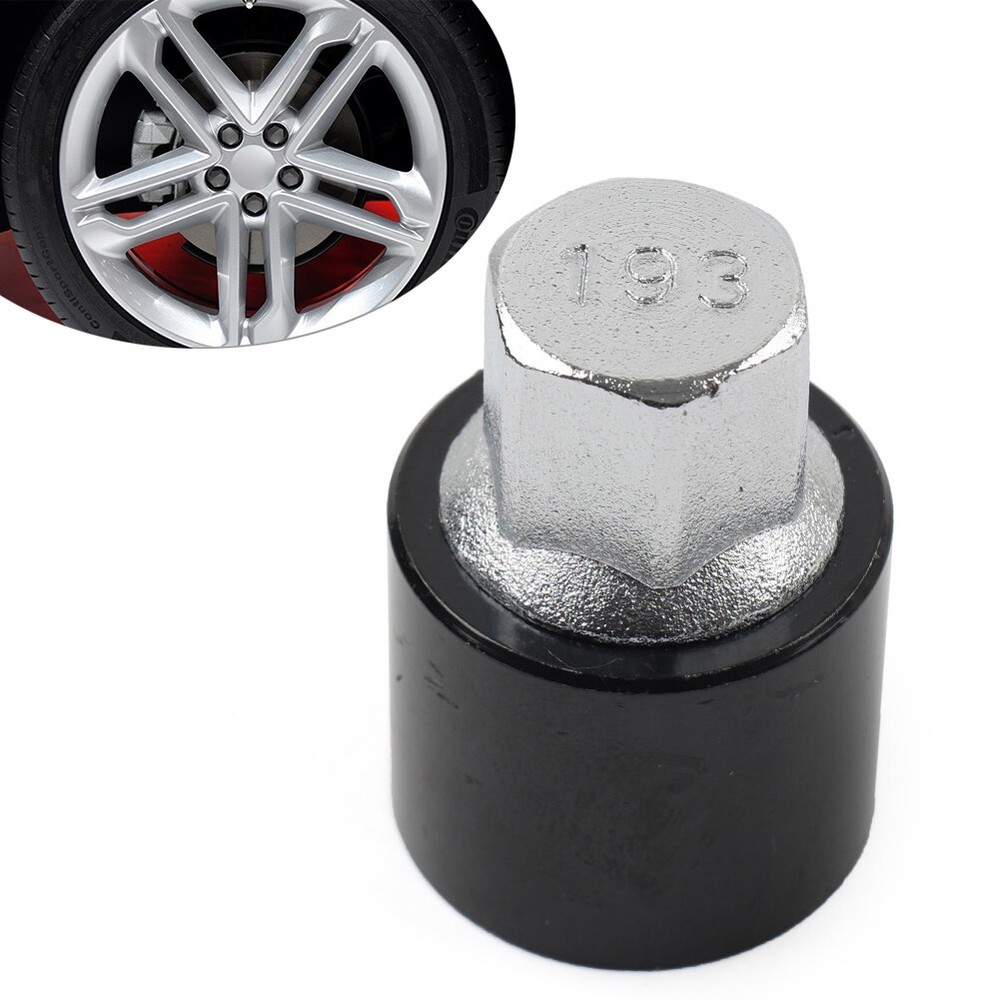 Locking Wheel Nut Key Anti-theft Screw Key Removal Tool Fit Vauxhall 193