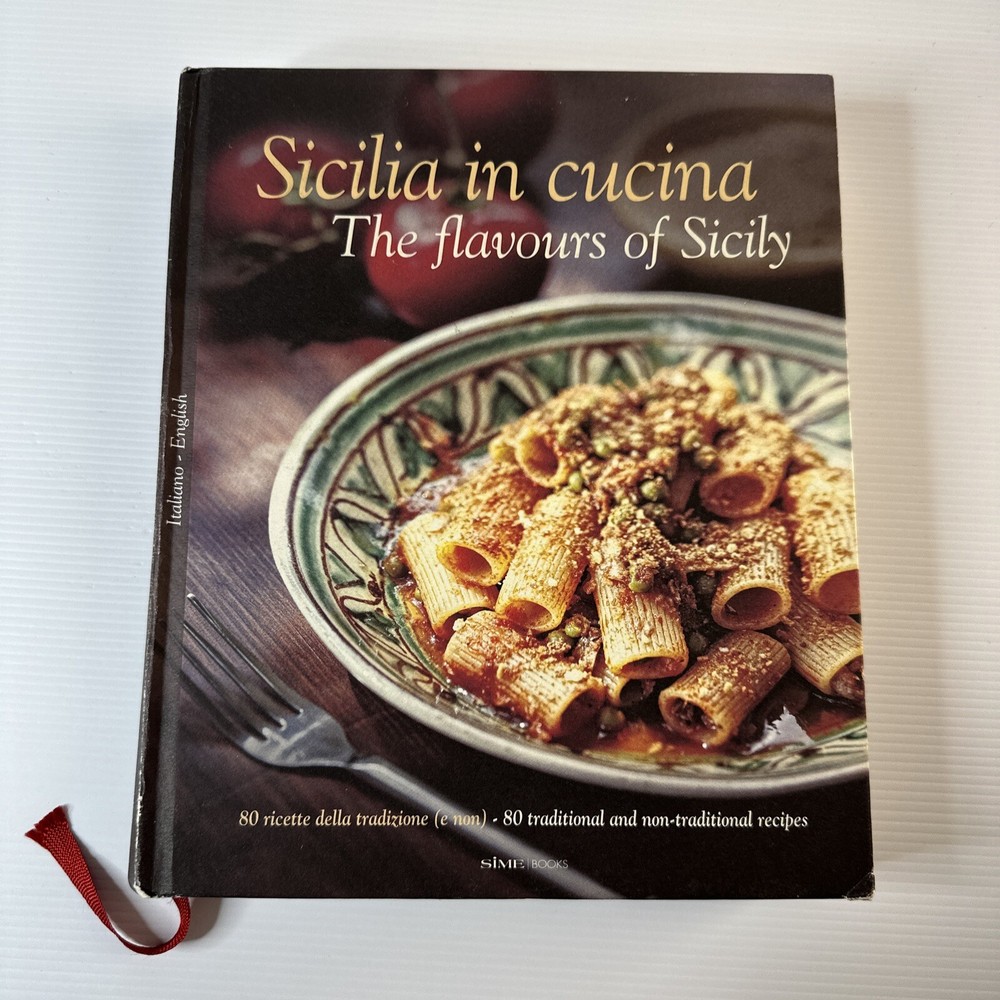 Sicilian Flavors by Alessandro Saffo & William Dello Russo – Hardcover Cookbook 2012-image