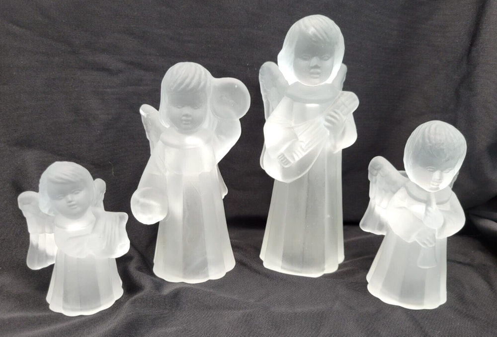 Vintage Christmas Candle Holders Angels All the Trimmings Collectible  