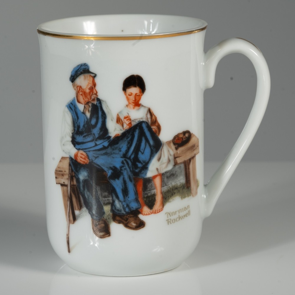 Vintage 1982 Norman Rockwell Museum Mug 