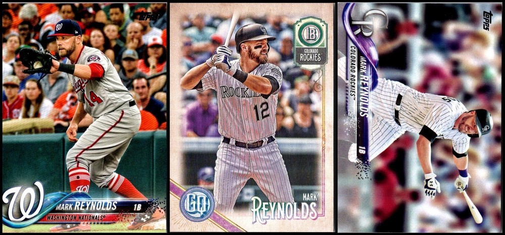 2018 Mark Rivers 3-Card RARE GEM Limited Edition Lot