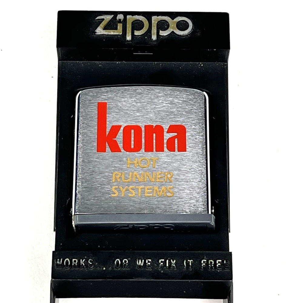 Vintage Zippo Tape Measure 6' Advertisement - Kona Hot Runner Systems - New