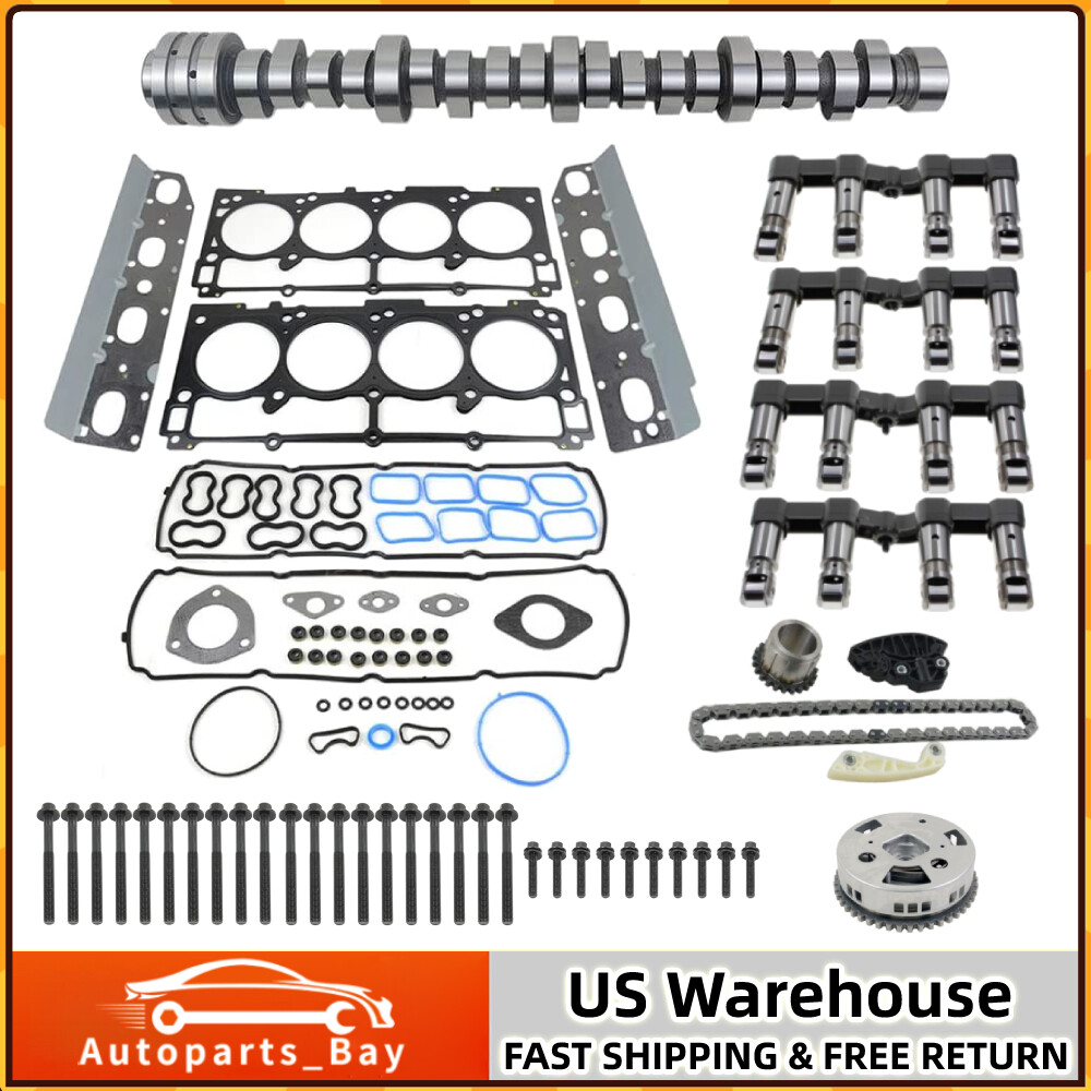 MDS Lifter Kit for Ram 1500 5.7L Hemi Camshaft Head Gaskets Timing Chain Replacement