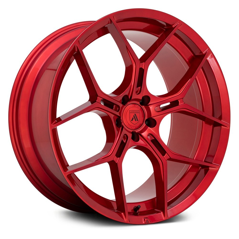 Asanti ABL-37 MONARCH 20x9 Red Wheel 5x112 38 Offset 72.56 Bore Single Rim