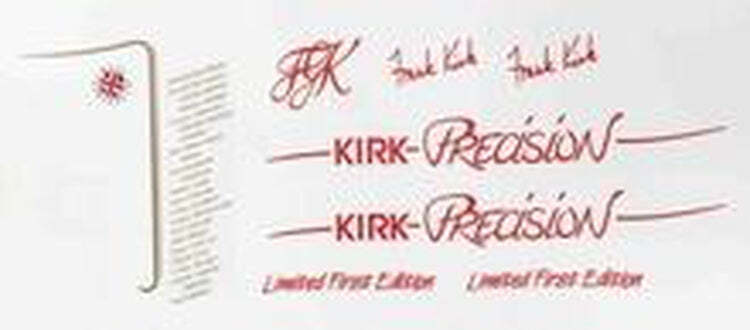 Kirk Precision decals set