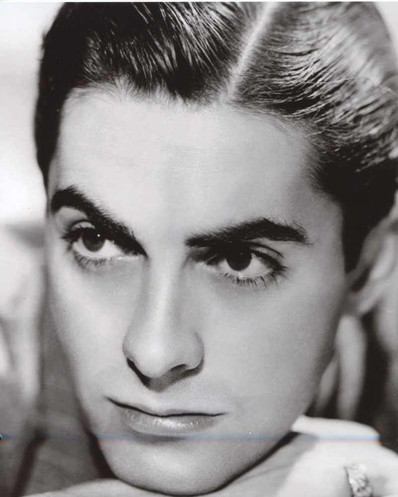 A Tyrone Power Black And White 8x10 Picture Celebrity Print