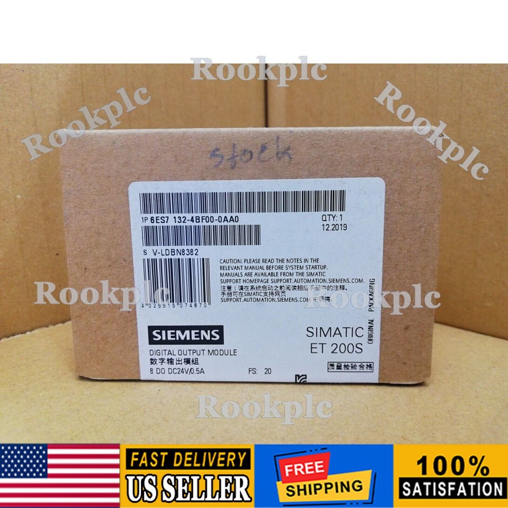 New Siemens Electronics module for ET200S 6ES7132-4BF00-0AA0 6ES7 132-4BF00-0AA0