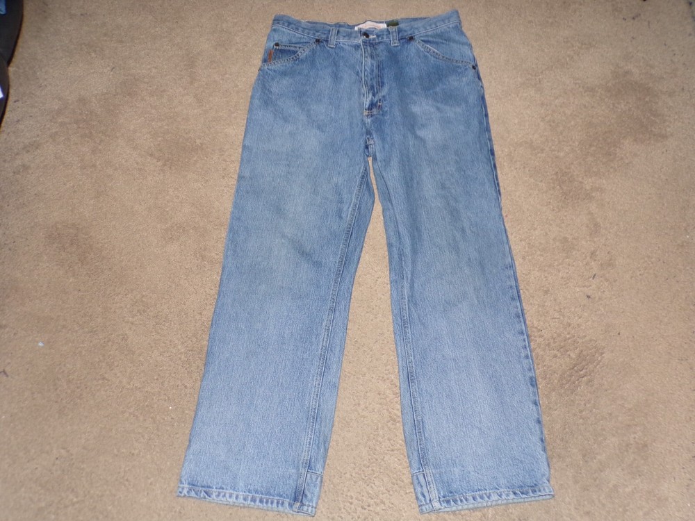 Vintage Y2K Timberland Baggy Wide Leg Jeans Men's 34x30 Denim