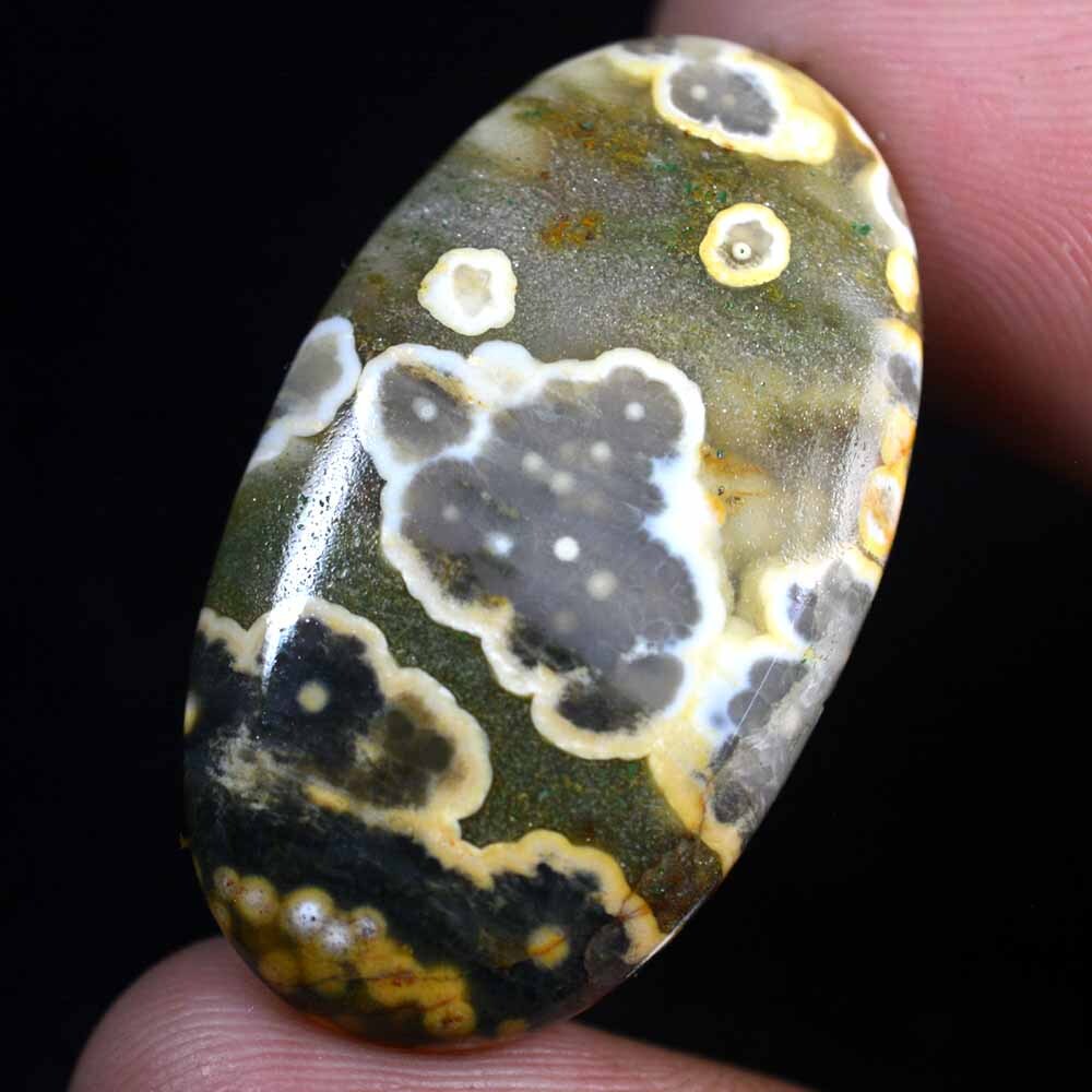 27.95 Cts 100% Natural Ocean Jasper Designer Loose Cabochon Royal Gemstone U80