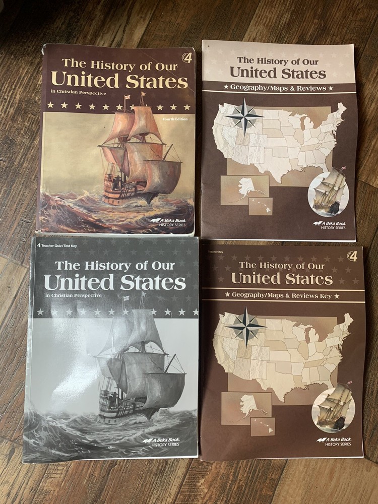 Abeka Grade 4 US History Geography Maps Reviews Teacher Key-image